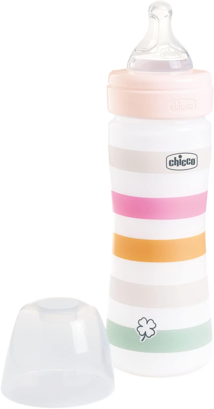 Chicco Well-Being Plastic Feeding Bottle