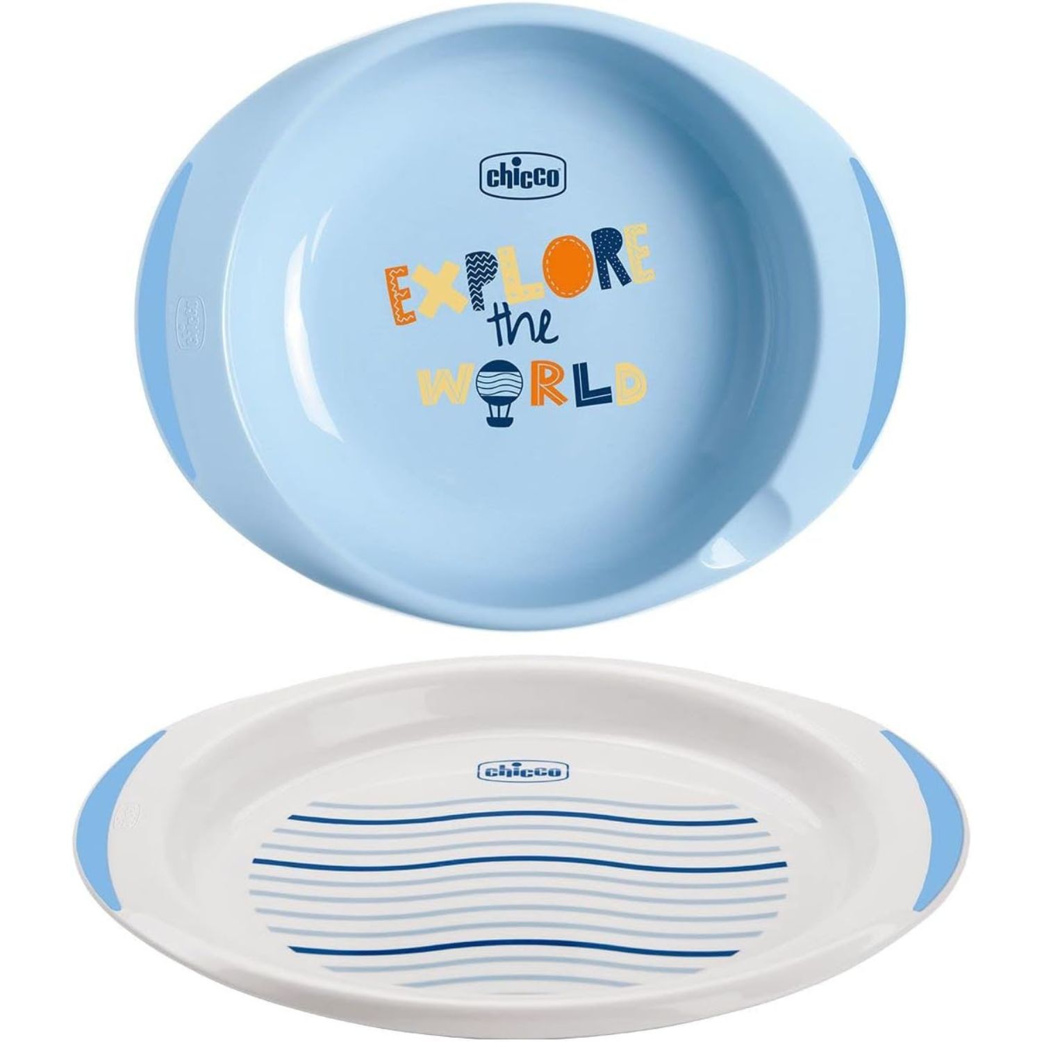 Chicco Weaning Set, Blue (12M+)