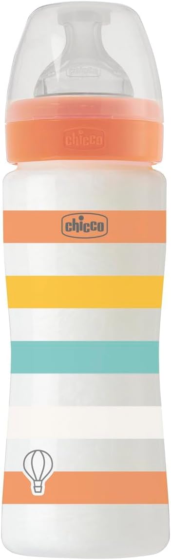 CHICCO Fysio Drinking Bottle with Soft Silicone Suction Cup and Soft Sense Finish